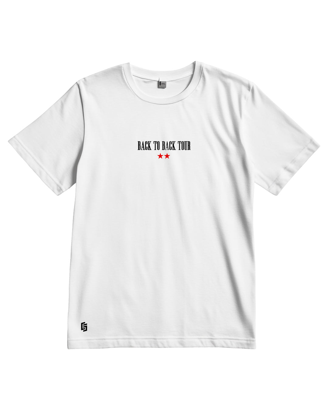 T-shirt BACK TO BACK TOUR 2026 - Blanc đ€