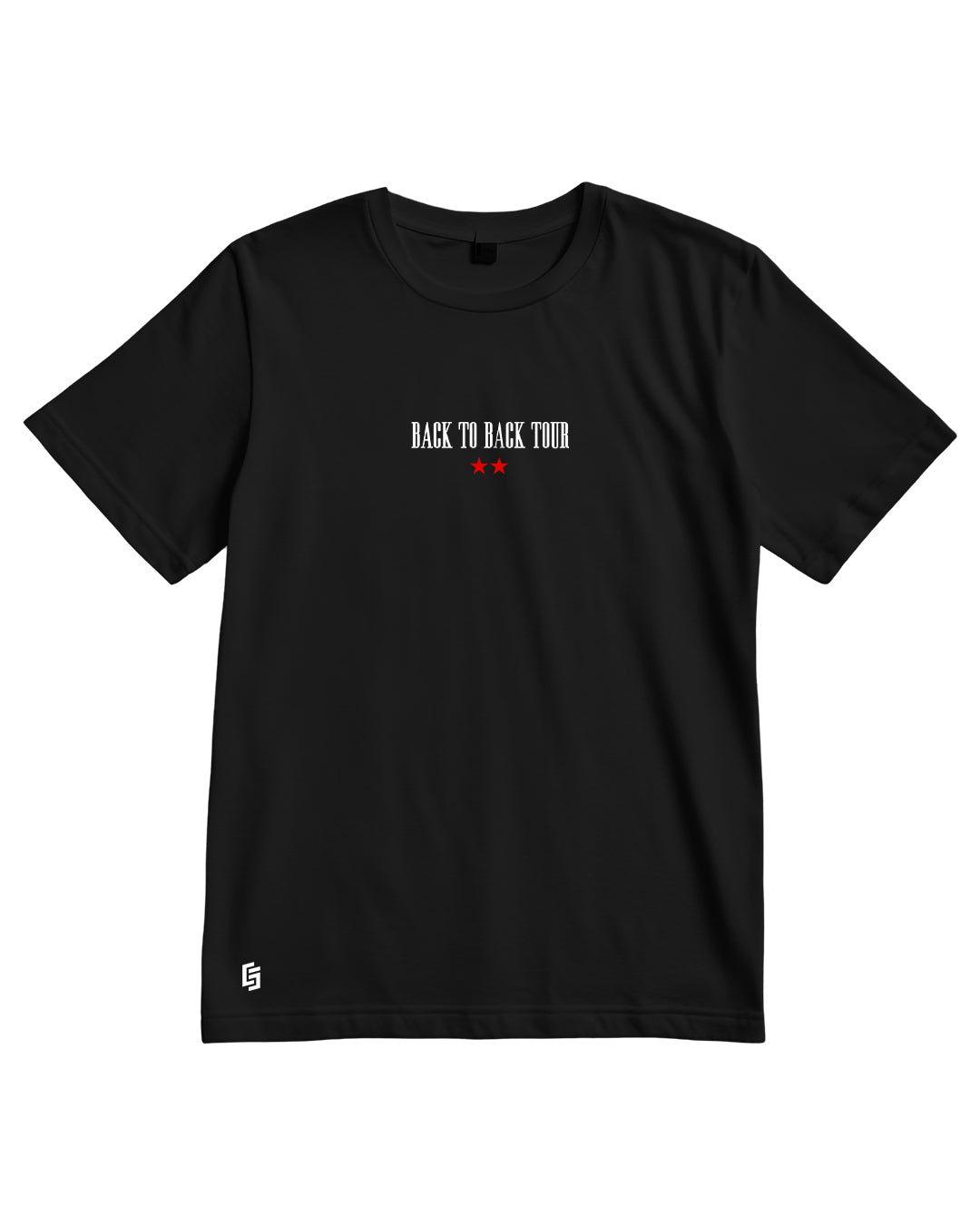 T-shirt BACK TO BACK TOUR 2026 - Noir 🖤
